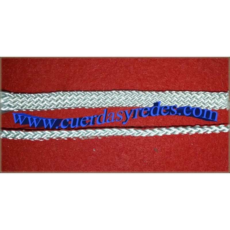 Cuerda trenzada plana 10 mm.100 mts.