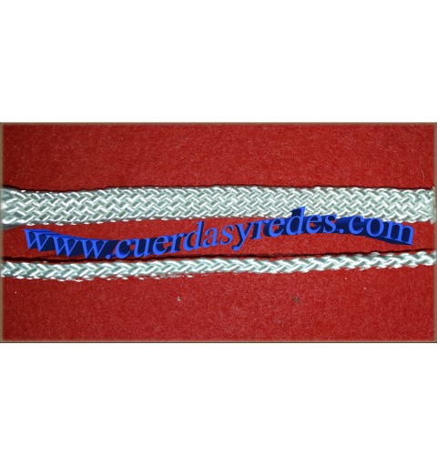 Cuerda trenzada plana 10 mm.100 mts.