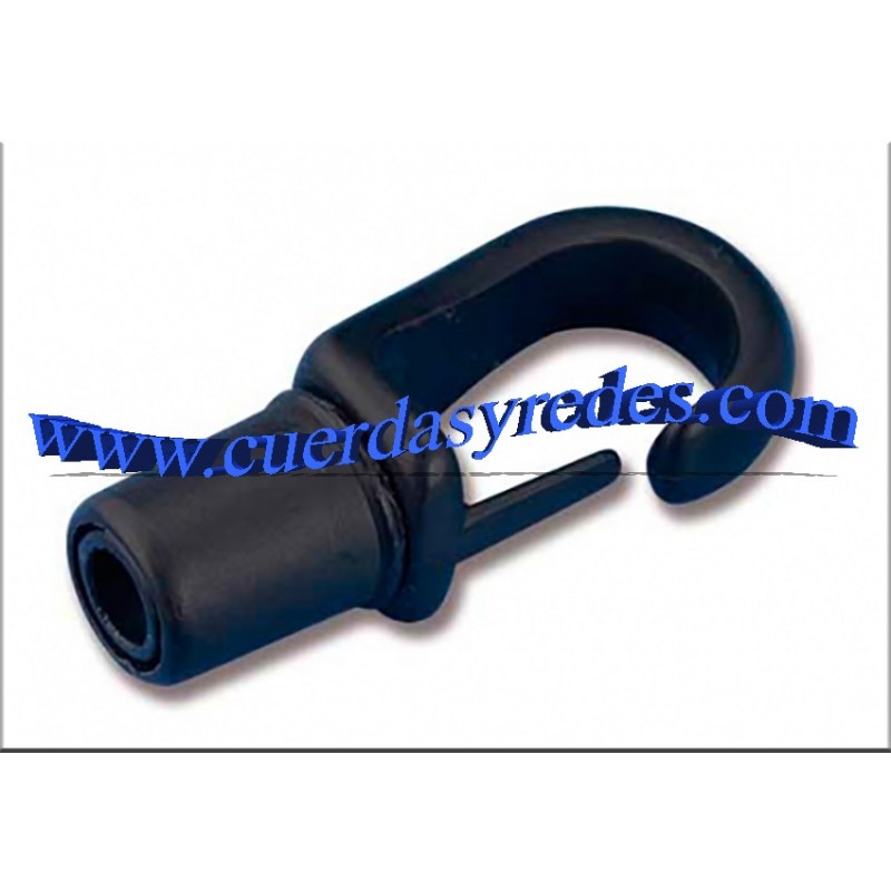 Gancho con cierre 8 mm.