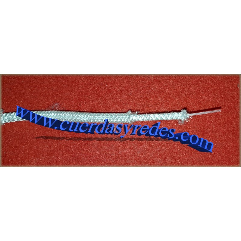 Cordon trenz.5 mm.con alma monofilamento