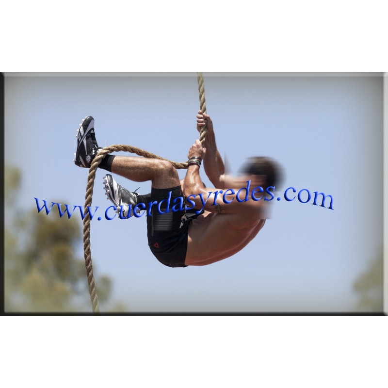 Cuerda 38 mm.1 metro cañamo