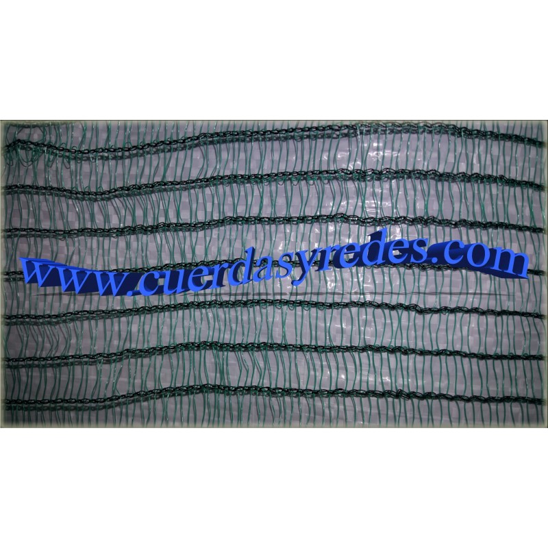 Malla antigranizo 5x10 verde