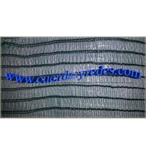 Malla antigranizo 5x10 verde