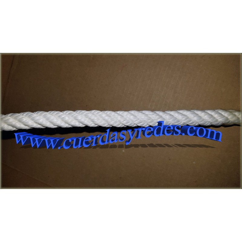 Cuerda 10 mm.10 mts. nylon mate