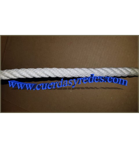 Cuerda 10 mm.10 mts. nylon mate