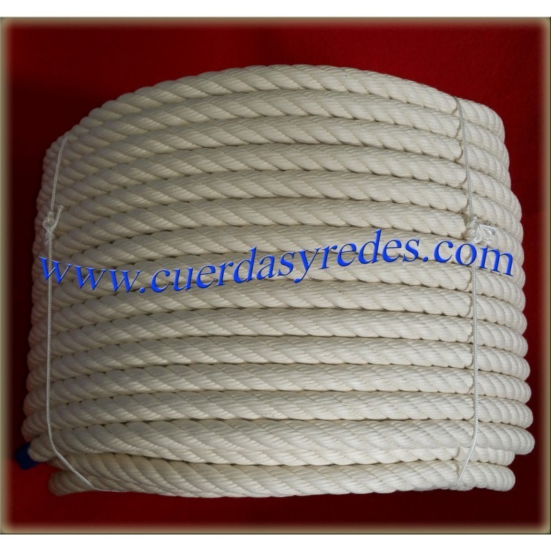 Cuerda 10 mm.100 mts. Algodon