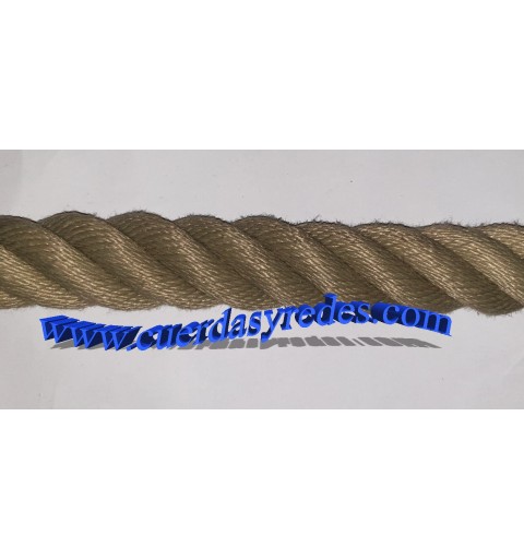 CUERDA 30 MM.1 MT. IMITACION CAÑAMO