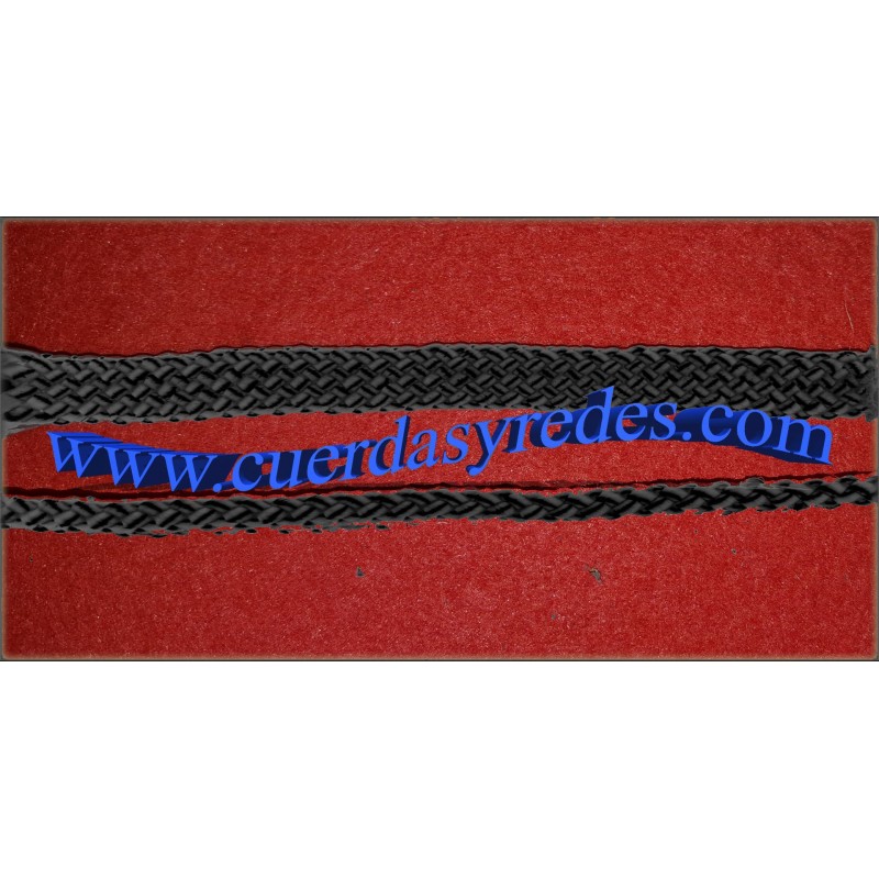 Cuerda trenzada plana 10...