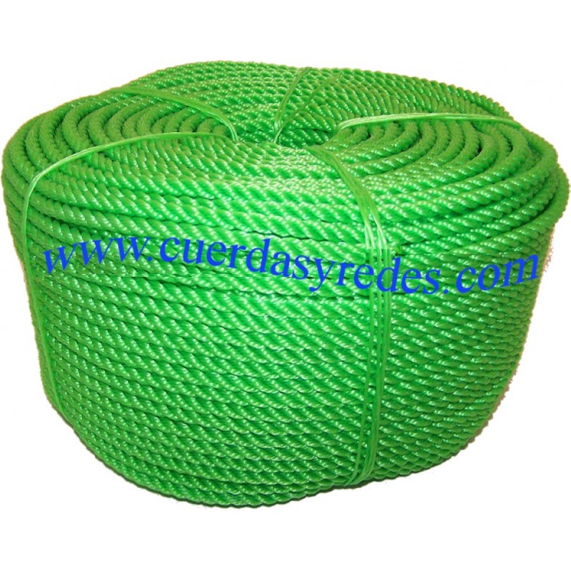 Cuerda 16 mm.100 mts. verde...
