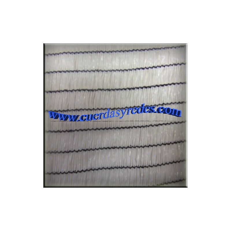 Malla Ocultacion 90%, 6x10 Blanca