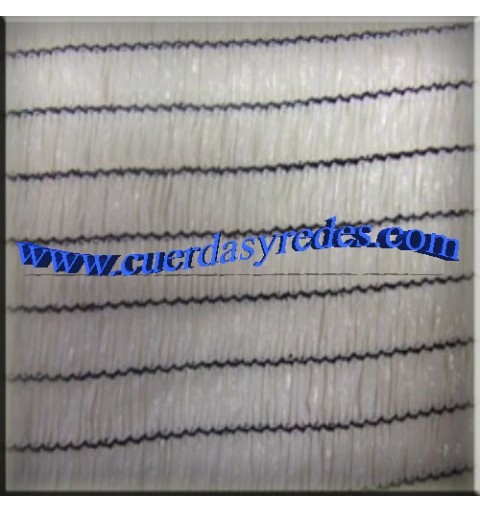 Malla Ocultacion 90%, 6x10 Blanca