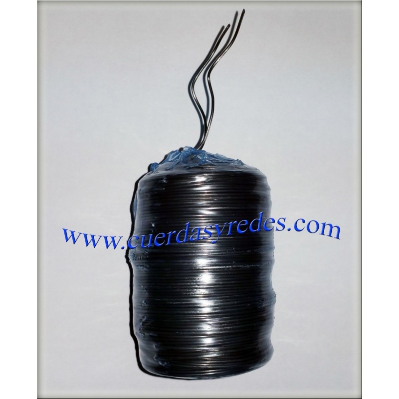 Bobina Hilo de Acero 2 Hilos Dobles 1 mm/100 mts.