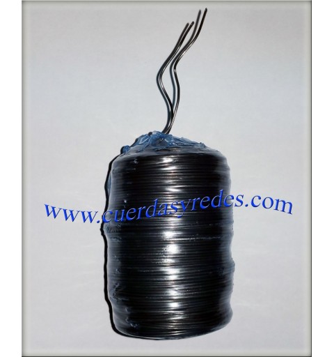 Bobina Hilo de Acero 2 Hilos Dobles 1 mm/100 mts.