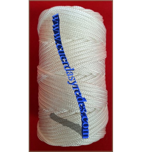 Hilo trenzado 4840/4'5, 1 kg.blanco